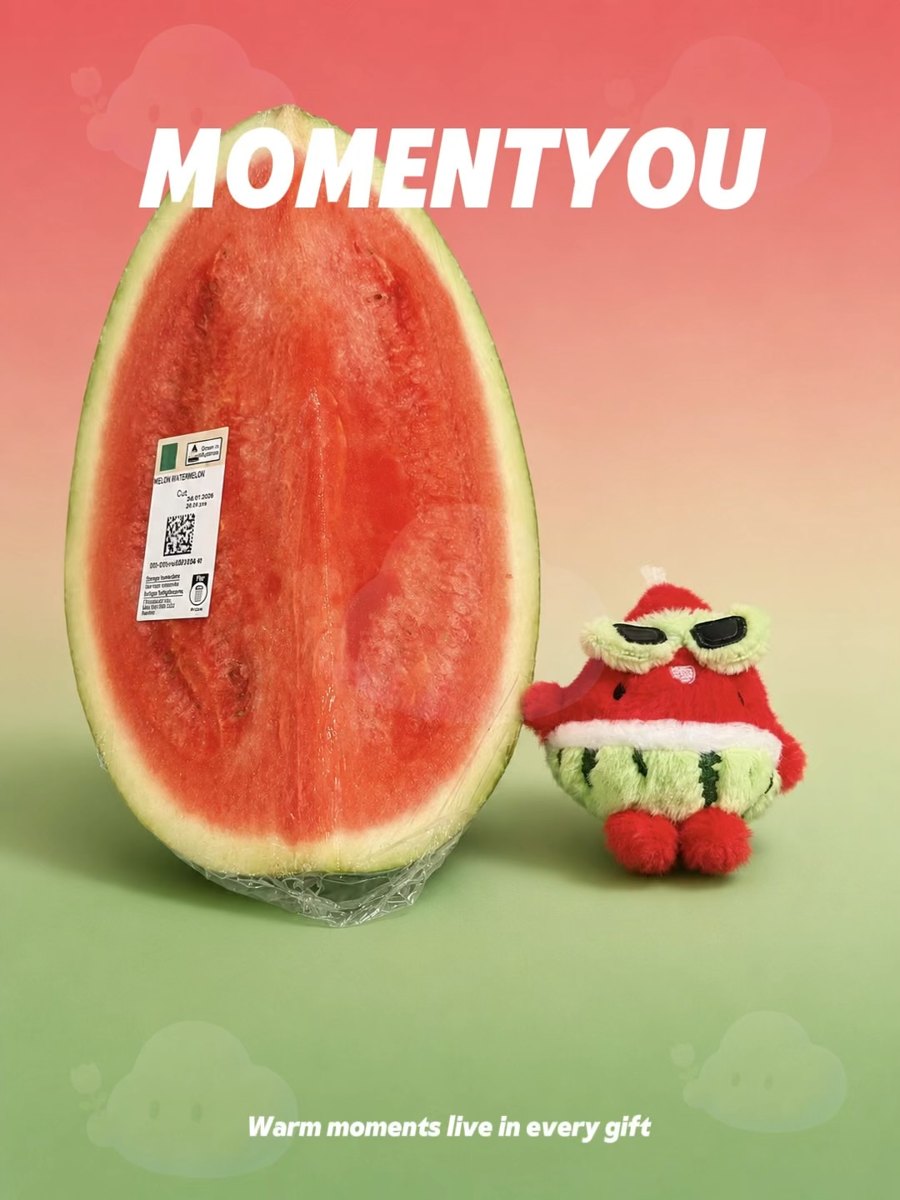 MomentYou watermelon poster